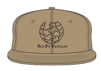 SCI-FI FANTASY -  Puzzle Globe Hat (Copy)
