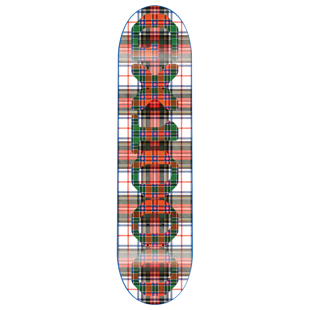 GX1000 - OG Logo Tartan White Deck