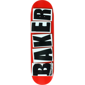 Baker - Brand Logo Deck Red/Black 8.475