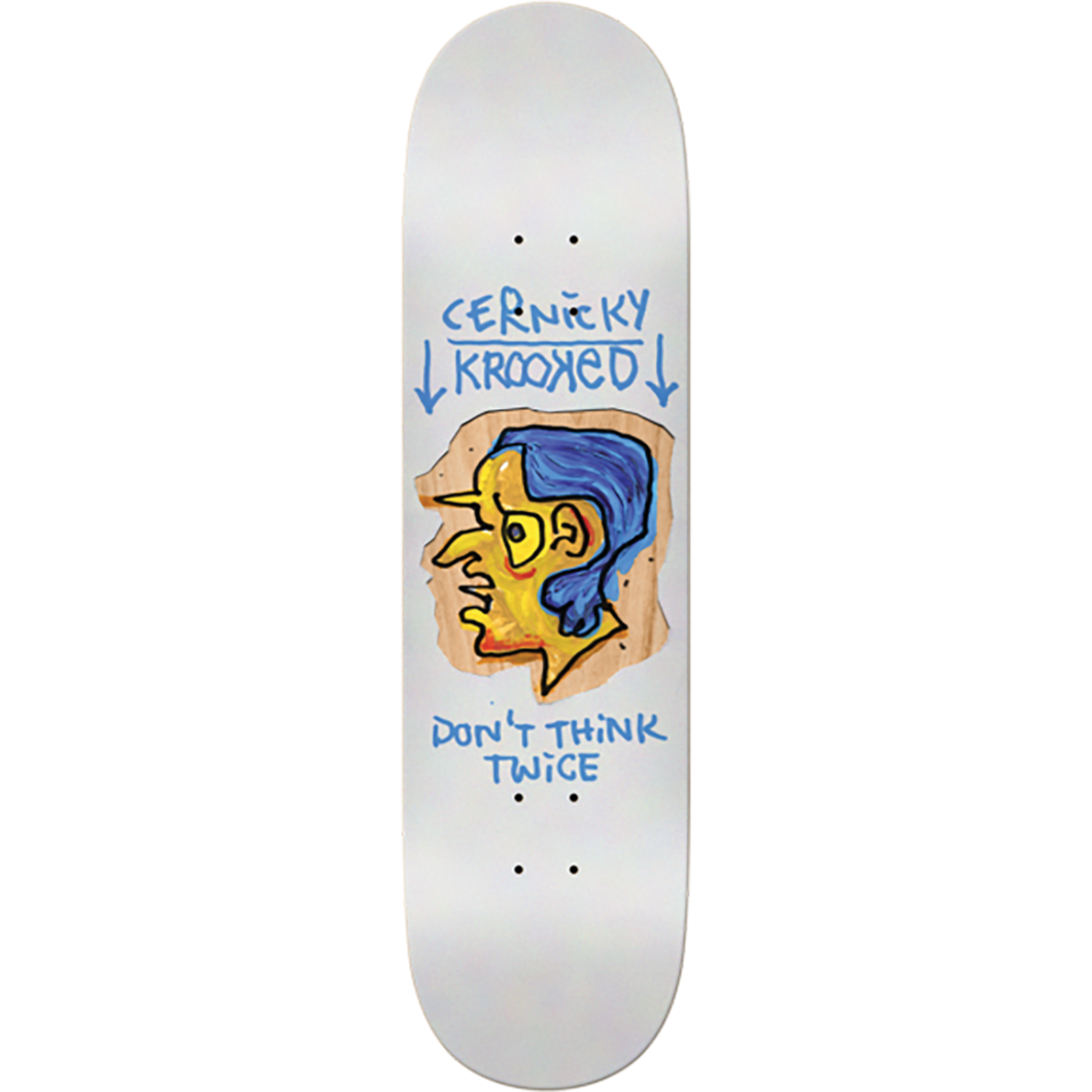 Krooked - Cernicky Blue Thinker Deck