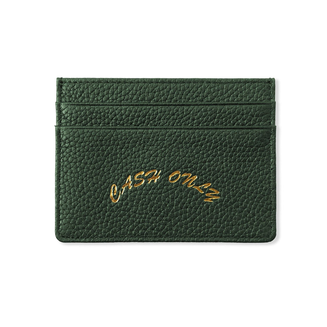 Cash Only - Leather Card Holder