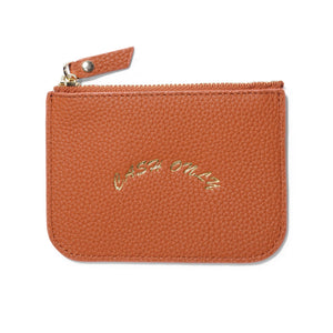 Cash Only - Leather Zip Wallet