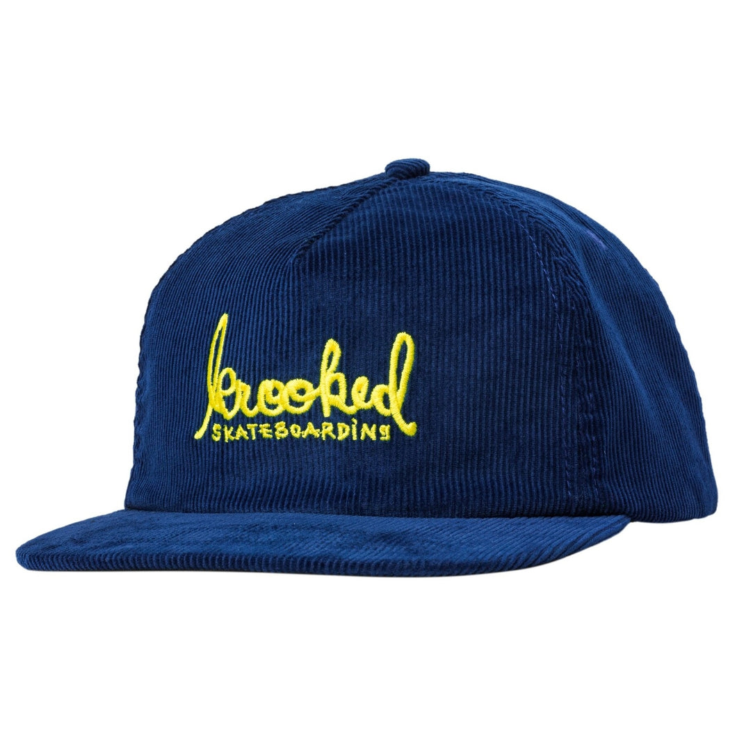 Krooked - Skript 5-Panel Corduroy Snapback