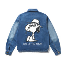 Load image into Gallery viewer, Butter Goods x Peanuts - Spike Jacket, Distressed Indigo
