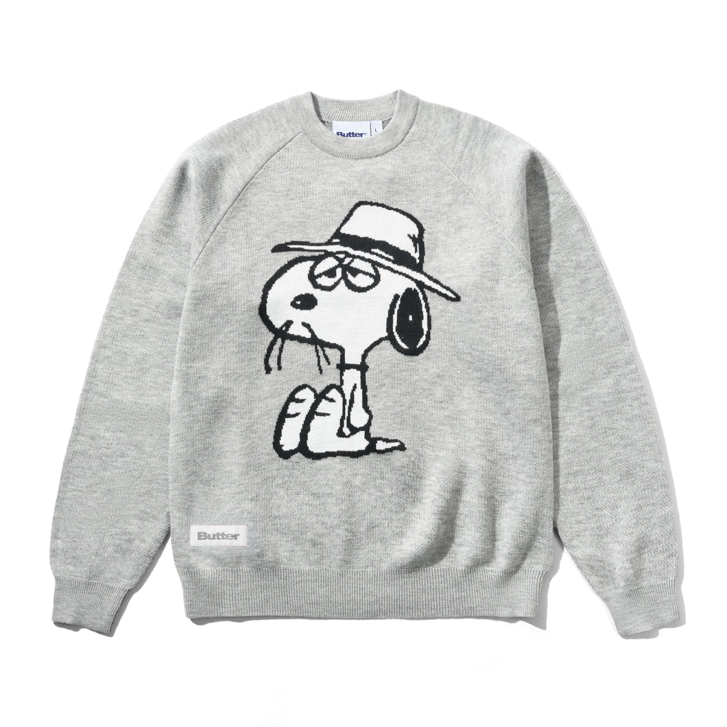 Butter Goods x Peanuts- Spike Knit Sweater